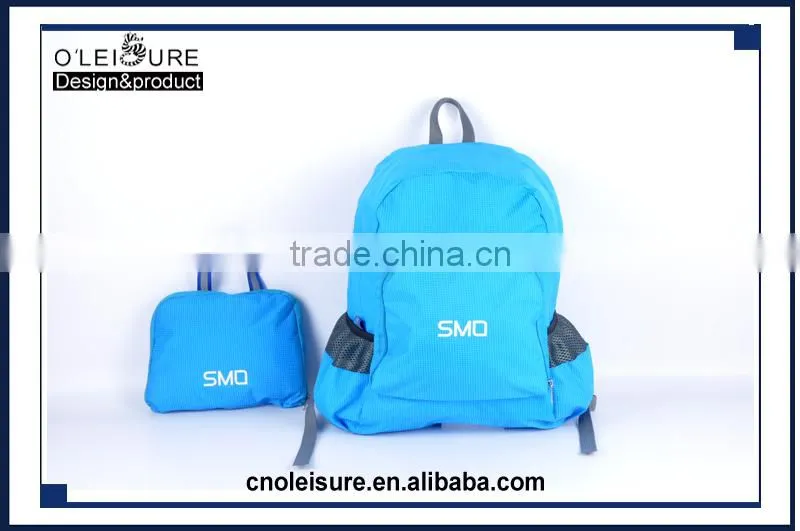 latest arrival design promational Alibaba china suppliers backpacks folding bag manufacturers foldable backpack for boys cheap