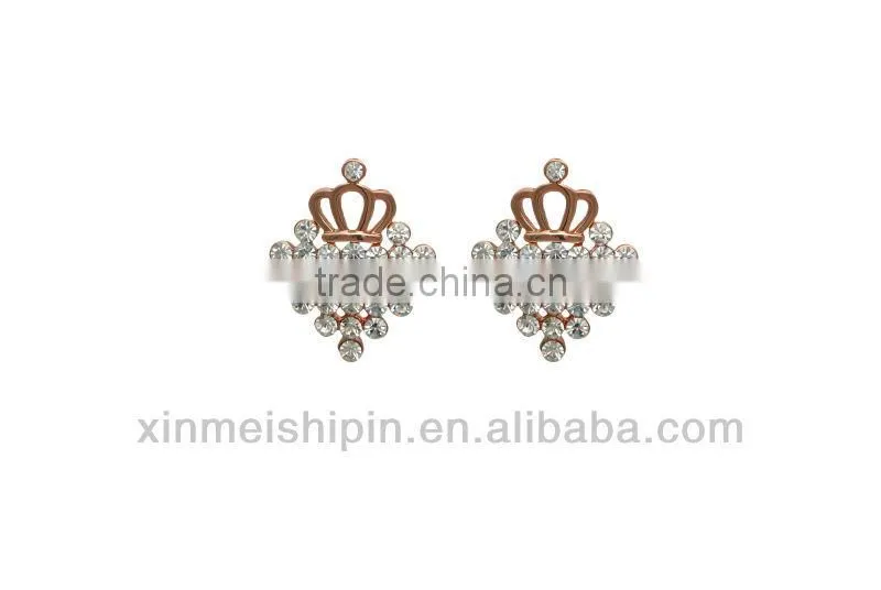 high quality crystal earring