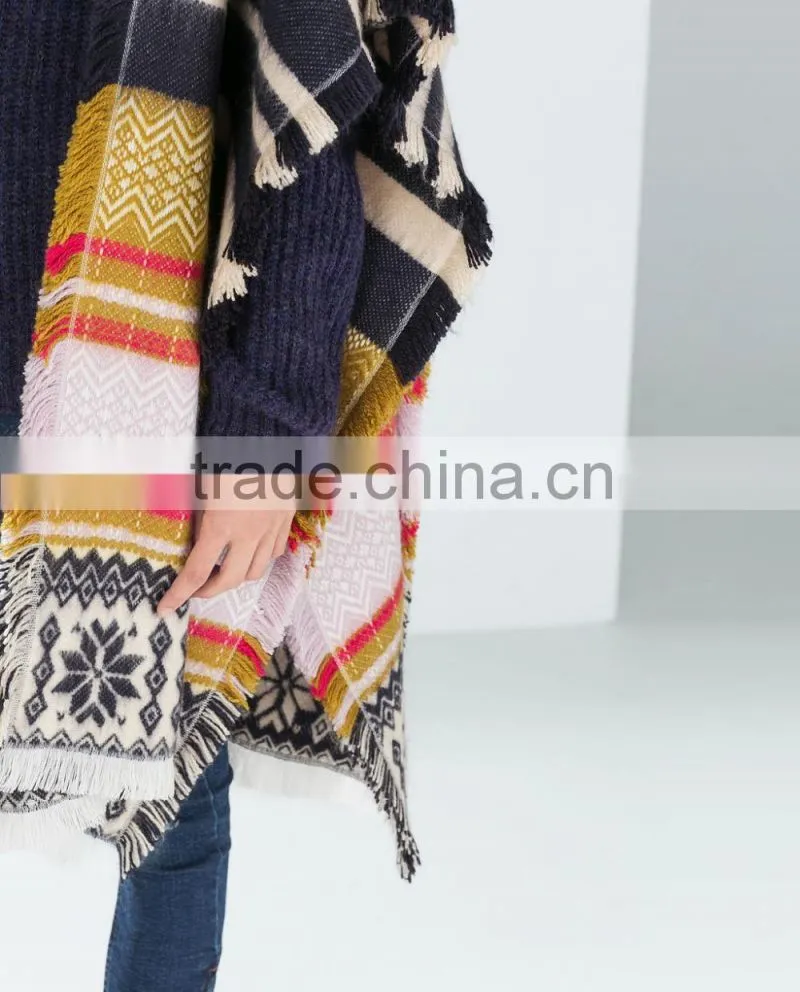 2016 Fashion christmas pashmina cashmere scarf