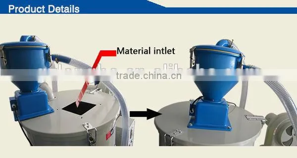 high quality stainless steel vacuum loader for pellet 7.5L