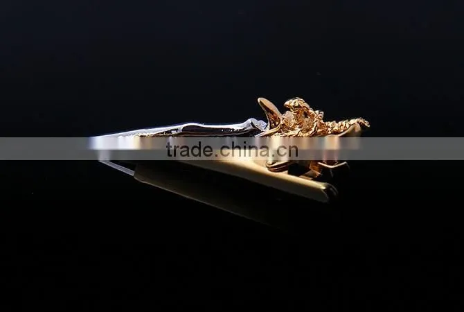 2016 New product custom sword tie bar sword tie clip