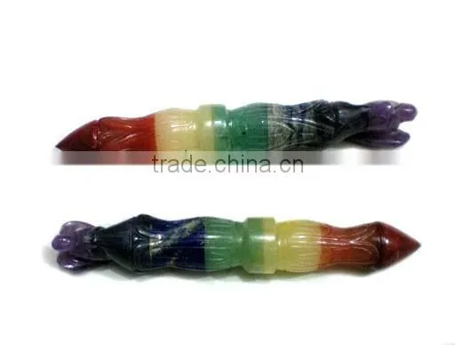 Red Jesper Carved Angel Wands : Wholesale Gemstone