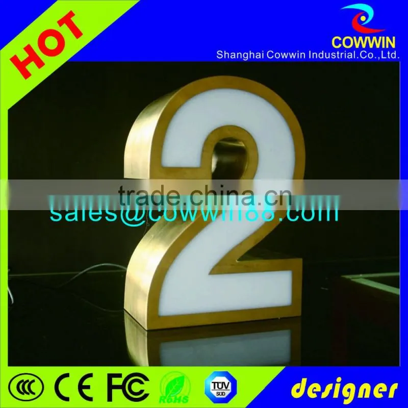 led box letter sign, resin light box sign letters, led outdoor light box letter