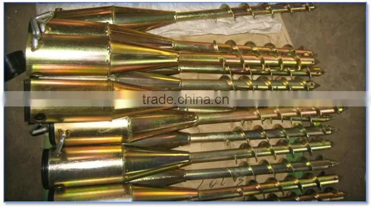 Earth Screw Anchor Rod And Ground Anchor