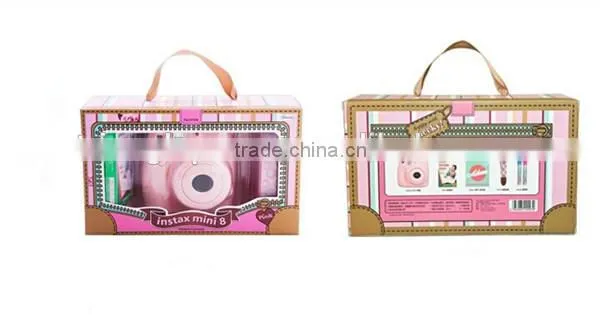 2015 Newest Fujifilm Instax Mini 8 Instant Film Camera , Gift Package Fuji Instax