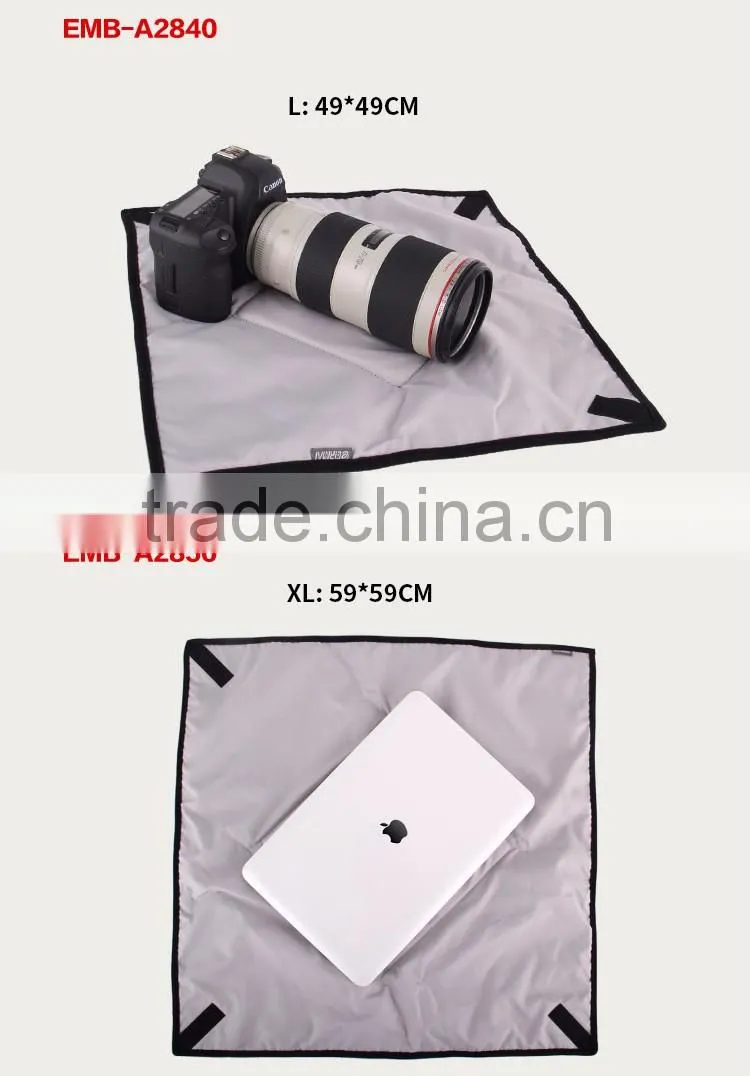 4 size camera protective cloth camera wrap loop pile material also for lens and tablet