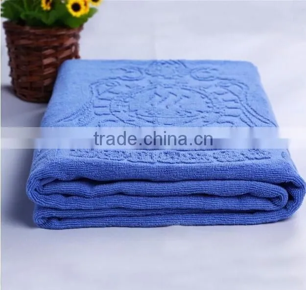 100% Cotton 32s 500gsm Thick White Towels Jacquard Hotel Towel Sets