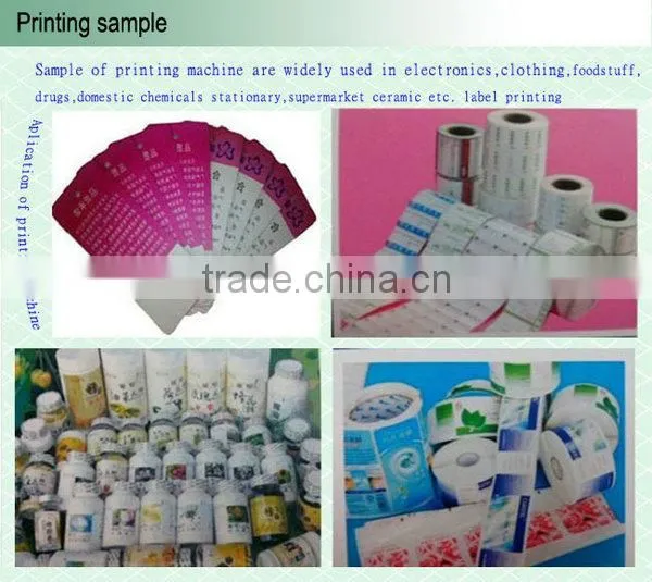 JH-210 automatic sticker label printing machine flatbed adhesive sticker label printing machinery made in china manufacturer