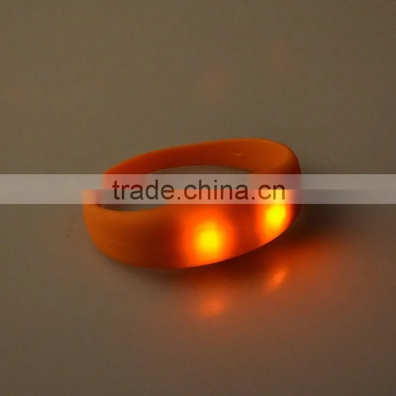2016 Hot selling new products led kids bracelet,motion activated led bracelet
