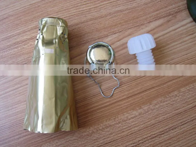 Glass bottles with PP cap