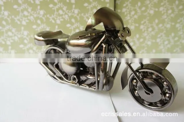 iron craft motorbike iron motorcycle model gift