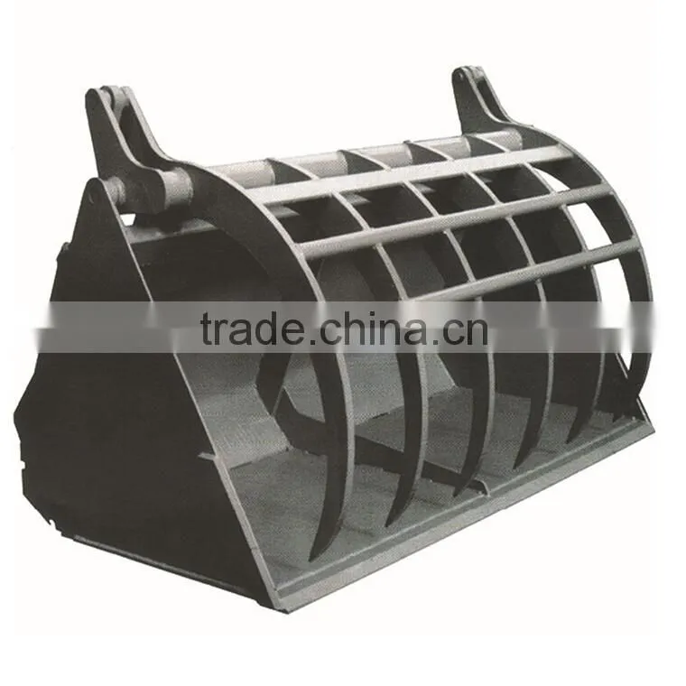 High quality Tractor front mounted Grapple bucket for sale
