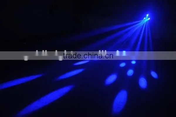 12x3W LED RGB Scanner Mirror Party Effect DJ Light Stage Disco Dancing Triangle