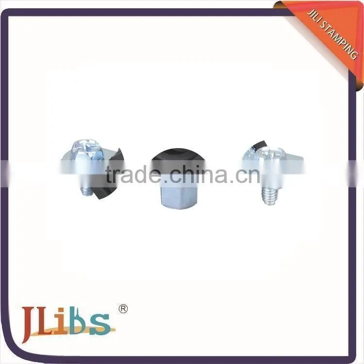 Rubber lined/China Manufacturer/Welding type clamps M8+10 with rubber