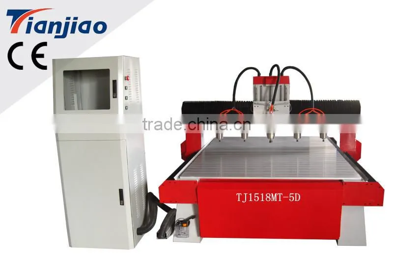 5 axis cnc woodwooking router machine with TJ-1518