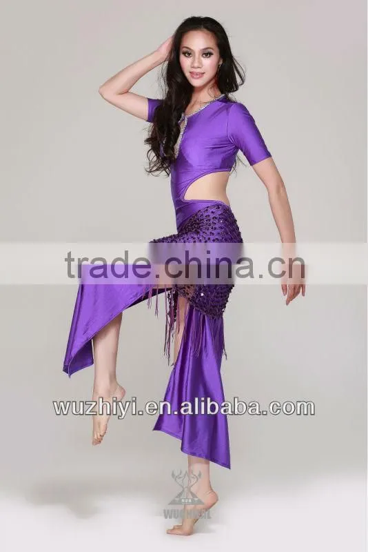 Sexy Malaya Belly Dance Costumes dress,stage belly dance wear, sexy Belly dancing dress wear (QC2050)