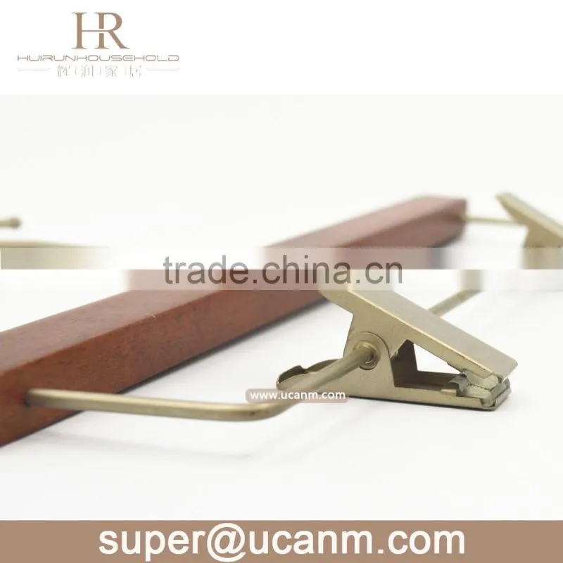 HRW-GT315GV Antique lotus wooden pants hanger