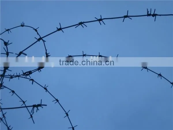 Hot sale galvanized barbed wire making machine
