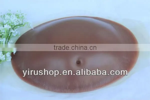 soft artificial belly for false pregnancy,fake silicone belly