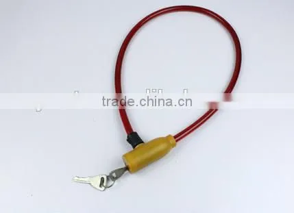 Outdoor lock anti-theft lock mountain bicycle cable lock