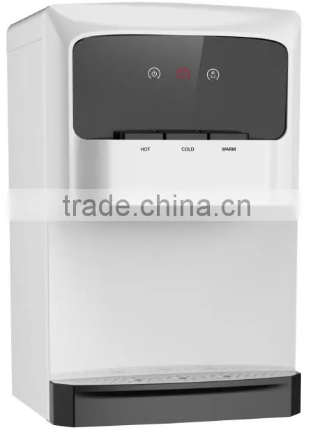 Tabletop mini hot and cold water dispenser/water cooler