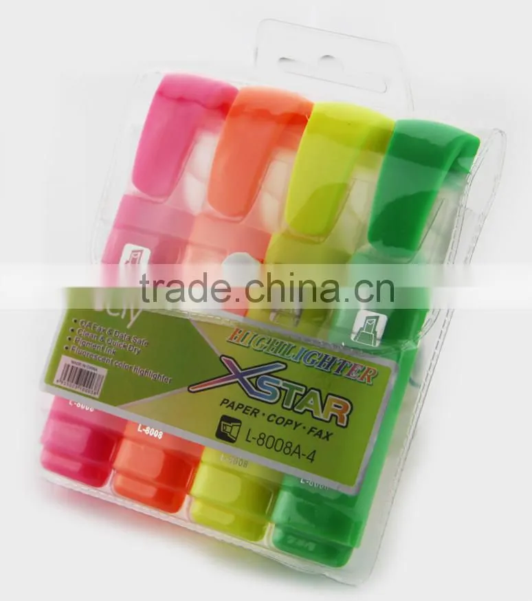 OEM classic Environment friendly ink highlighter pen
