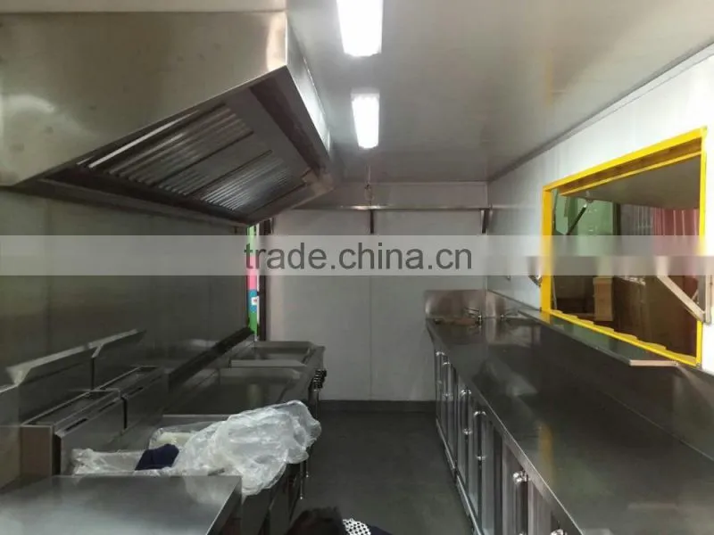 Second -hand container trailer restaurant
