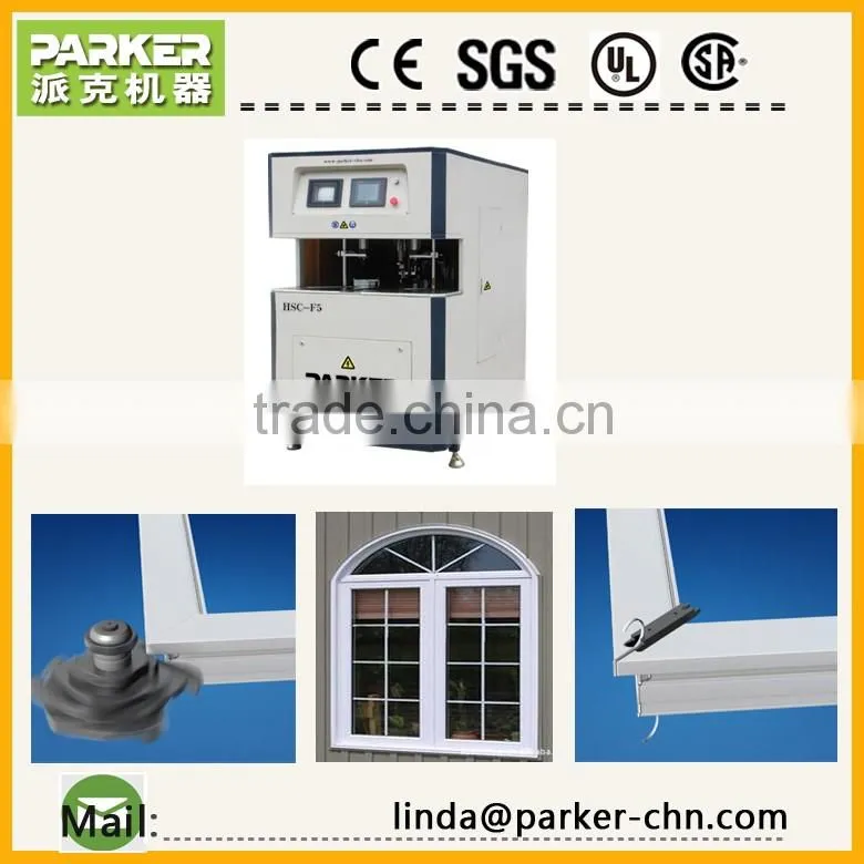 High-Speed PVC window door Corner Cleaning Machine PVC window corner cleaning machinery