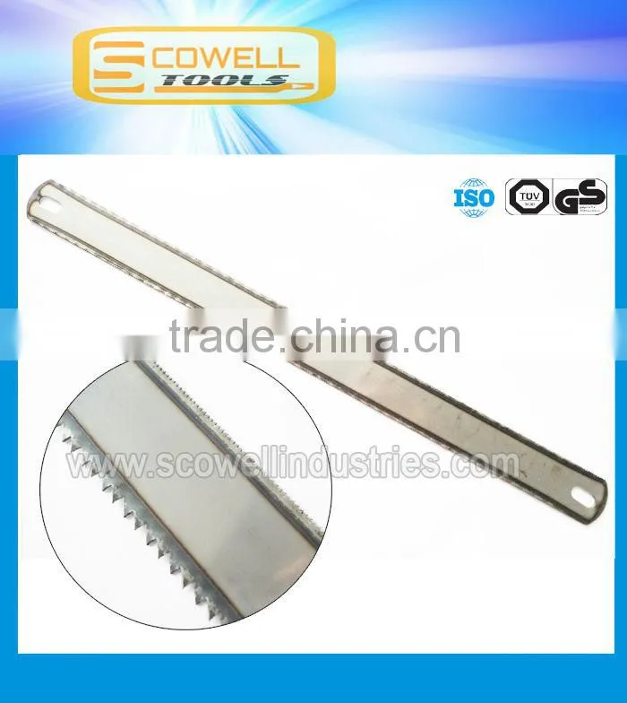 HSS bimetal flexible hack saw blades double sides teeth
