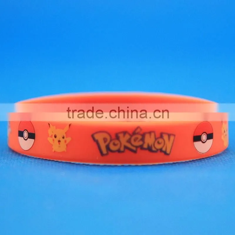 pokemon silicone bracelet pokemon series wristband