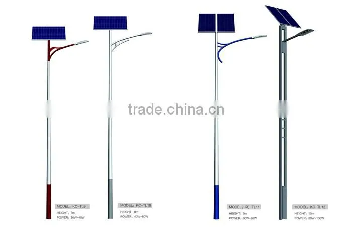 2016 customized light distribution Solar LED Street Light