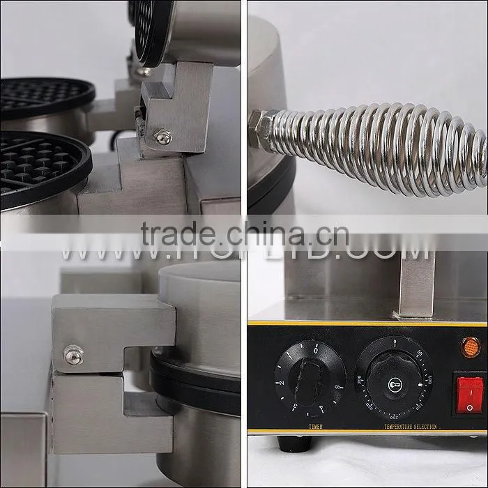 High quality electric machine to make waffles/round waffle maker