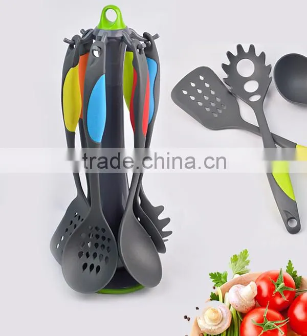 6-Piece FDA LFGB Food Grade Nylon Kitchen Utensil Sets OEM & ODM Customized Cooking Tools