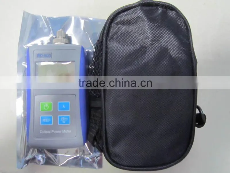 Handheld fibra optica power meter optical fiber tester meter