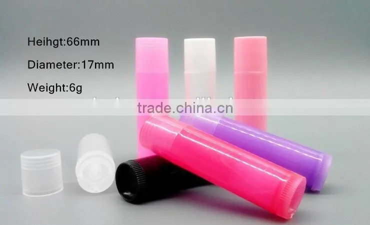 Plastic Lip Balm Tubes/ Lip Balm Containers/ Lipstick tube