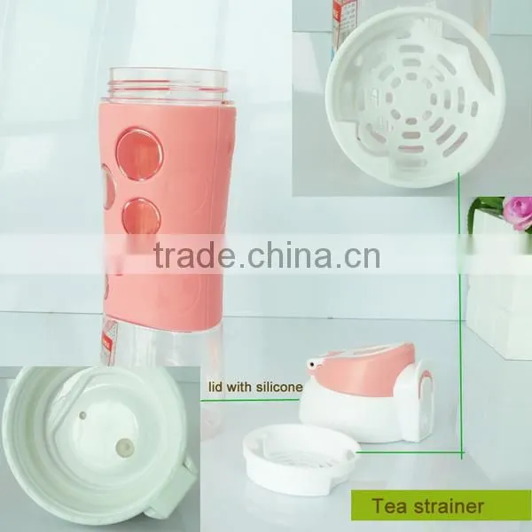 710 ML hygienic sports bottle with filter