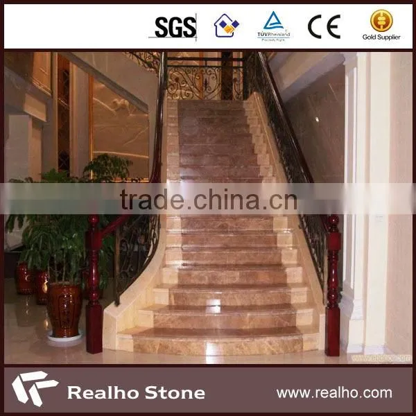 factroy popular marble indoor climbing stone stairs