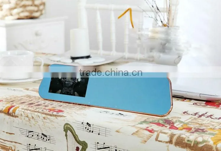 Rearview Mirror Camera 4.3inch TFT Anti-dazzling Blue Screen 140degree wide angle