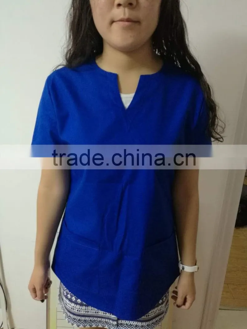 Best quality hospital uniforms bleach resistant scrubs for women