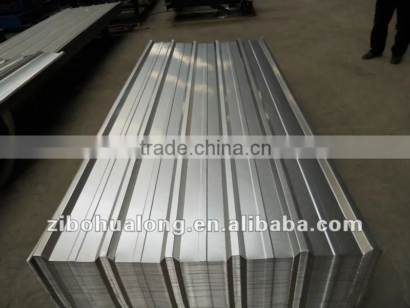 Corrugated steel roofing tile for construction real estate