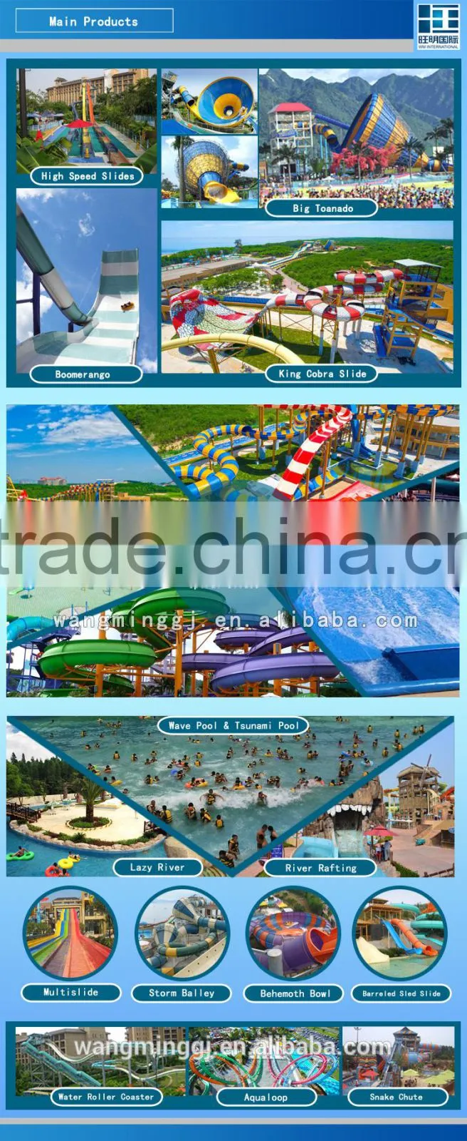 New design giant slip and slide