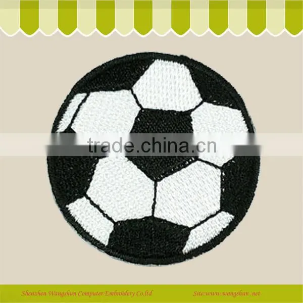 Customed Letter Woven Logo Embroidery Badge