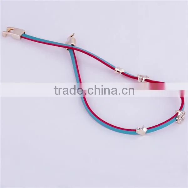 Summer Wrap Around Nappa Leather Bracelet