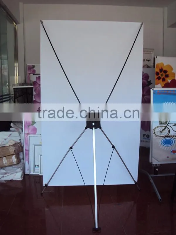 Big Korea X banner stand (aluminum pole)