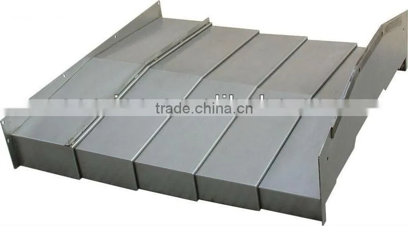china factory hebei ruiao machine tool accessory high quality steel accordion bellows cover