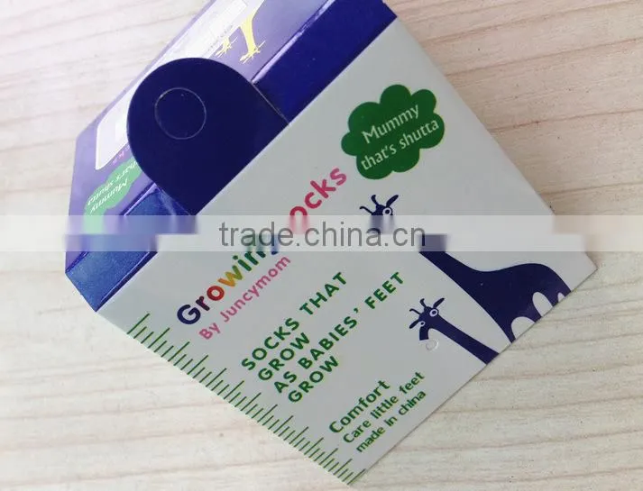custom cardboard header card printing of paper header card packaging
