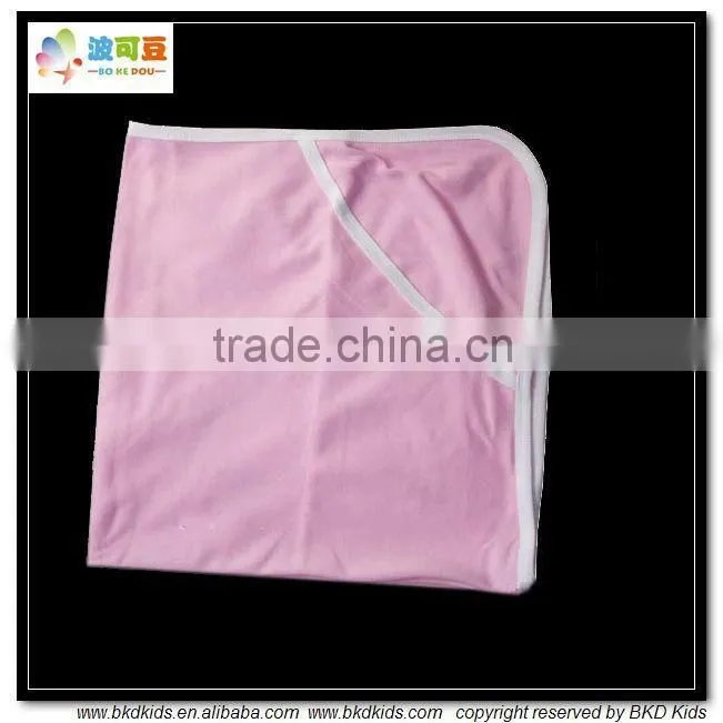 BKD combed cotton baby wrap banket