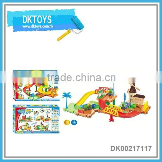 2016 hot selling b/o block train with light and music