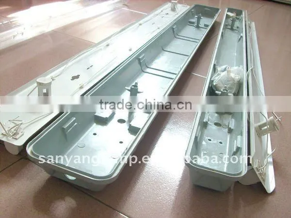 Double tube water proof light fixture