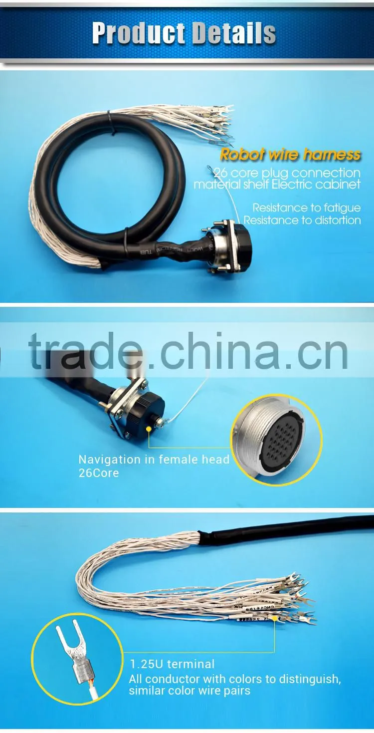 Specialized Cable for Rapid Drag Chain, Robot Cable, OEM/ODM Services available